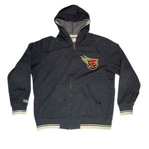 CCM Indy Fuel Hockey Zip Hoodie Jacket Black Full Zip Men’s